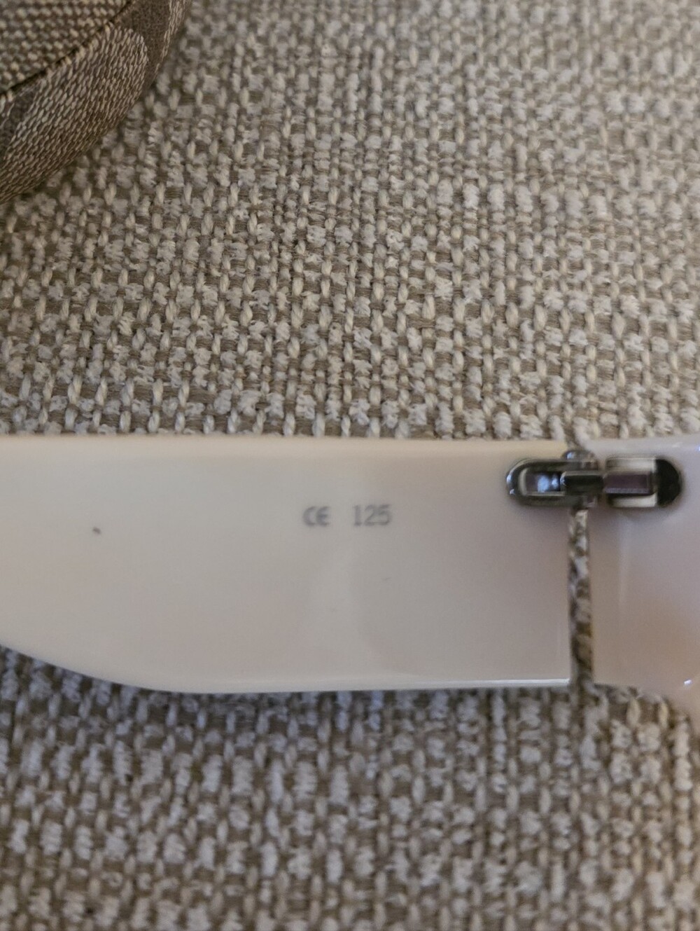 Vintage Coach Apres Ski Aviator Sunglasses White Frame Gradient Lens w/ Case - Picture 6 of 8